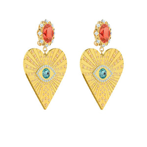 "$ACRED HEART" Earrings