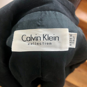 Calvin Klein Black 3/4 Blazer