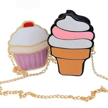 Sweet "$OFT $ERVE" Ice Cream & "CUPCAKE" Handbag