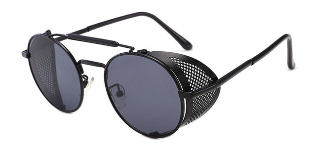 Round Cyber Punk Sunglasses - 