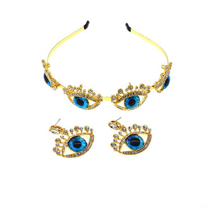 "ICU" Jewellery Set: make yourself irresistible while protective eyes keep a close watch on what is happening around you.