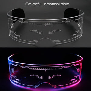 "CYBORG" LED light up Fashion Glasses