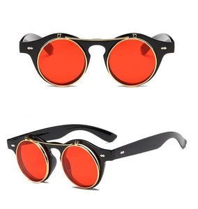 Steampunk Flip Up Sunglasses "THE PROFE$$OR"