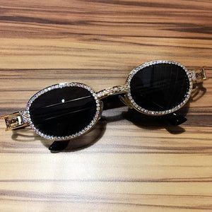 UV & Blu Ray Shield Rhinestone Eyewear - "$PARKLING DAY$"